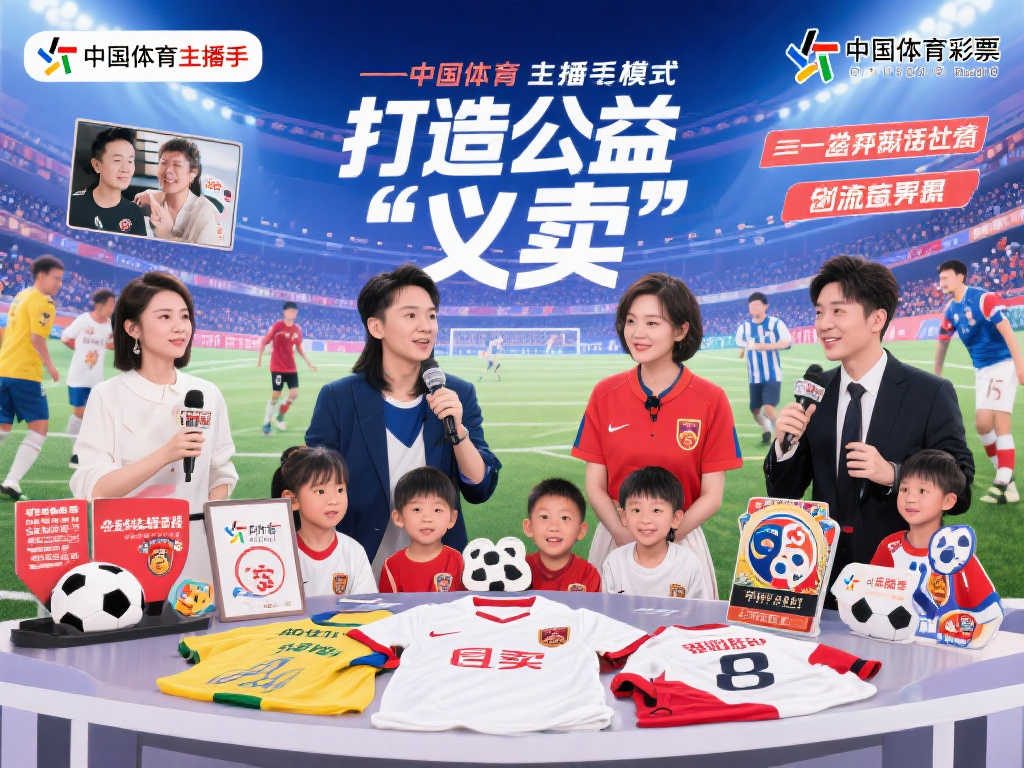 中国体彩携手人气主播开启世界杯慈善义卖 中国体彩携手人气主播开启世界杯慈善义卖